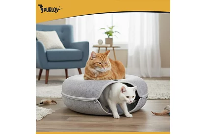 Koński antystresowy legowisko – tunel