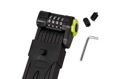 Skladalny zamek kodowy do roweru – TRIZAND