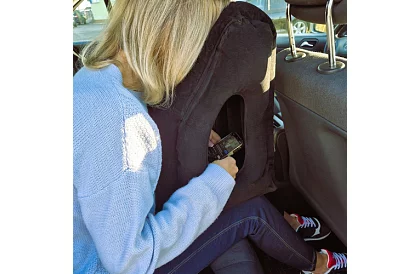 Poduszka podróżna dmuchana