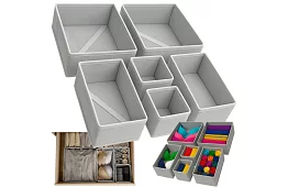 Organizator do szuflad - zestaw 6 sztuk
