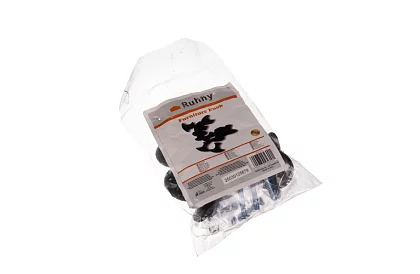 Uchwyty meblowe – czarne gałki - 10 sztuk