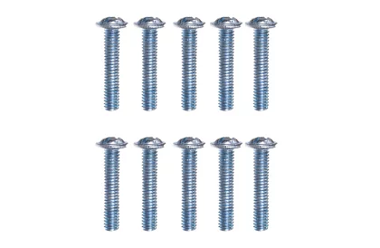 Uchwyty meblowe – czarne gałki - 10 sztuk