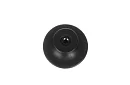 Uchwyty meblowe – czarne gałki - 10 sztuk