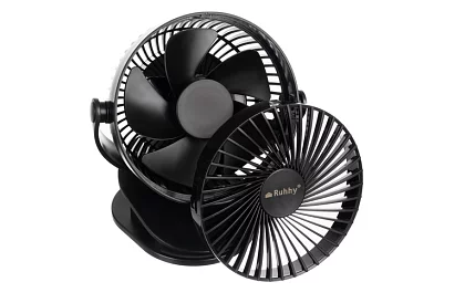 Bezprzewodowy wentylator z klipsem – ładowany przez USB-C 1200 mAh