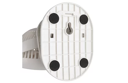 Wentylator bezprzewodowy z klipsem - biały - ładowany przez USB-C 1200 mAh