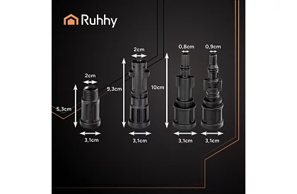Wąż wysokociśnieniowy do czyszczenia rur i powierzchni – 15 metrów