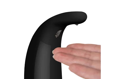 Bezdotykowy dozownik mydła – czarny