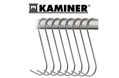 Haki ze stali nierdzewnej do mięsa - 15 sztuk