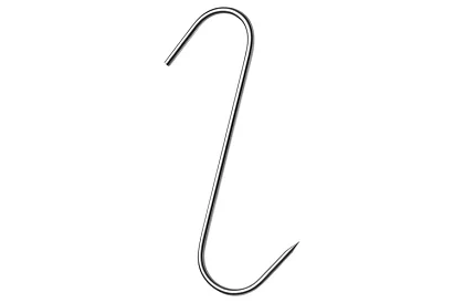 Haki ze stali nierdzewnej do mięsa - 15 sztuk