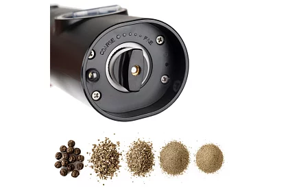 Zestaw elektrycznych młynków z podstawą – 2 sztuki