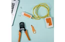 Tester kabli RJ45/RJ11 + narzędzia do zaciskania - wszystko do instalacji sieci ethernetowej