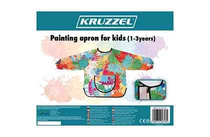 Fartuch malarski dla dzieci w wieku 1–3 lat