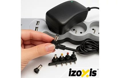 Uniwersalne zasilanie – ładowarka 3–12 V z 6 złączami