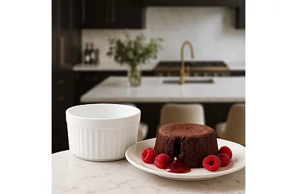 Zapiekane porcelanowe miski RAMEKINY – 6 sztuk w zestawie