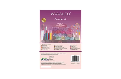 Zestaw do szydełkowania 113 sztuk - Kompletny zestaw do szydełkowania