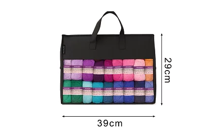 Zestaw do szydełkowania 113 sztuk - Kompletny zestaw do szydełkowania