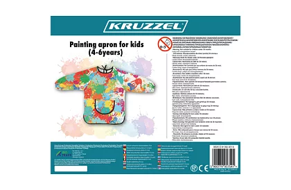 Fartuch malarski dla dzieci w wieku 4–6 lat