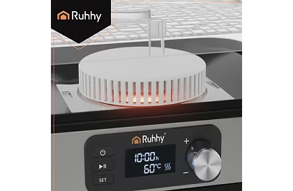 Suszarka do żywności, grzybów i owoców 10 l – 5 pięter + akcesoria