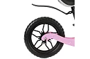 Dziecięcy lekki jeździk różowy – 12 kół + pasek na ramię