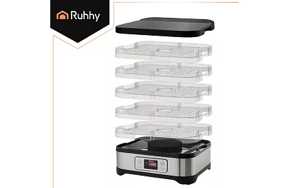 Suszarka do grzybów i owoców 10 litrów – 5 pięter + akcesoria