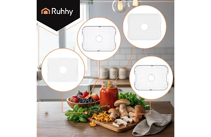 Suszarka do grzybów i owoców 10 litrów – 5 pięter + akcesoria