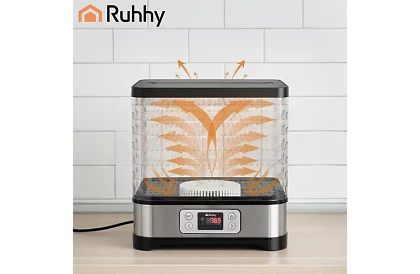 Suszarka do grzybów i owoców 10 litrów – 5 pięter + akcesoria