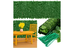 Sztuczna żywopłot 100 x 300 cm – bluszcz