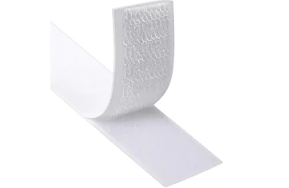 Samoprzylepny rzep 2,5 x 500 cm – biały