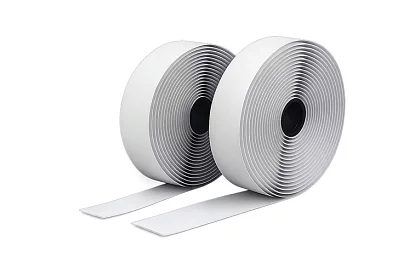 Samoprzylepny rzep 2,5 x 500 cm – biały