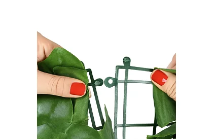 Sztuczna żywopłot 50 x 500 cm – bluszcz