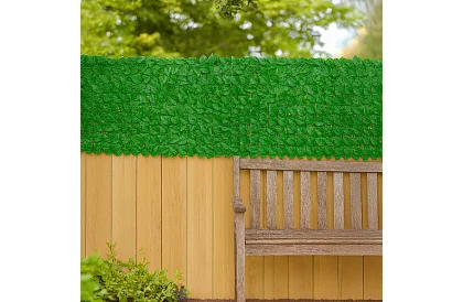 Sztuczna żywopłot 50 x 500 cm – bluszcz