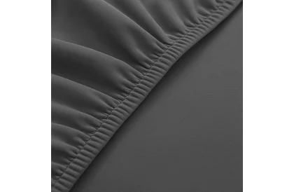 Uniwersalne pokrowce na krzesła – 6 sztuk – Ciemnoszary