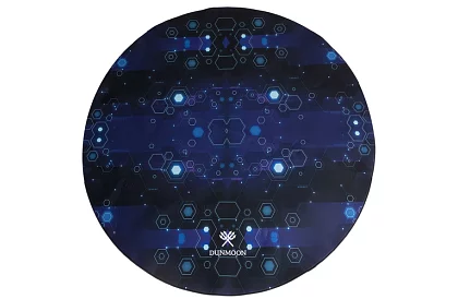 Ochronna mata do gier DUNMOON pod krzesło – Okrągła
