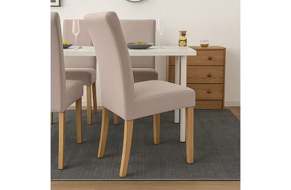 Uniwersalne pokrowce na krzesła – 6 sztuk – Beżowy