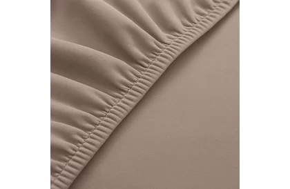 Uniwersalne pokrowce na krzesła – 6 sztuk – Beżowy