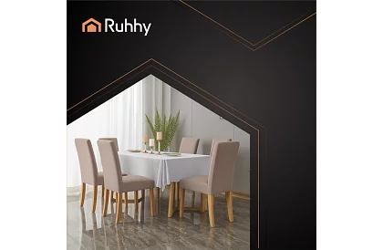 Uniwersalne pokrowce na krzesła – 6 sztuk – Beżowy