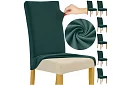 Uniwersalne pokrowce na krzesła – 6 sztuk – Zielony