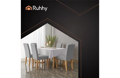 Uniwersalne pokrowce na krzesła – 6 sztuk – Szary