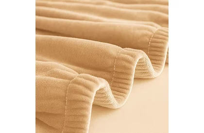 Pokrowiec na sofę 145–185 cm – Beżowy aksamit