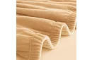 Pokrowiec na sofę 145–185 cm – Beżowy aksamit