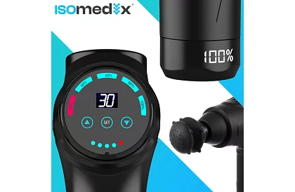 Pistole do masażu do rozluźniania mięśni + 12 końcówek