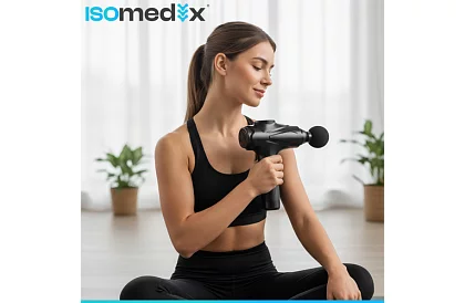 Pistole do masażu do rozluźniania mięśni + 12 końcówek