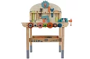 Dziecięcy warsztat – stół z drewnianymi narzędziami 3 w 1