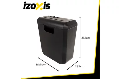 Niszczyarka do papieru 6 arkuszy A4 - 10 litrów