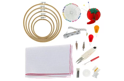 Duża zestaw do haftu – dla początkujących i zaawansowanych