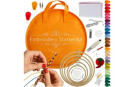 Duża zestaw do haftu – dla początkujących i zaawansowanych