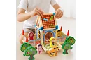Drewniane klocki budowlane – domek, 268 elementów