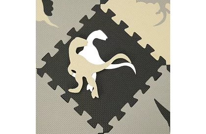 Piankowa mata do układania puzzli - 106 × 106 cm