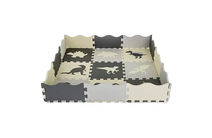 Piankowa mata do układania puzzli - 106 × 106 cm