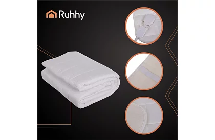 Podgrzewana mata grzewcza dla dwóch 203 × 152 cm – dwustrefowa